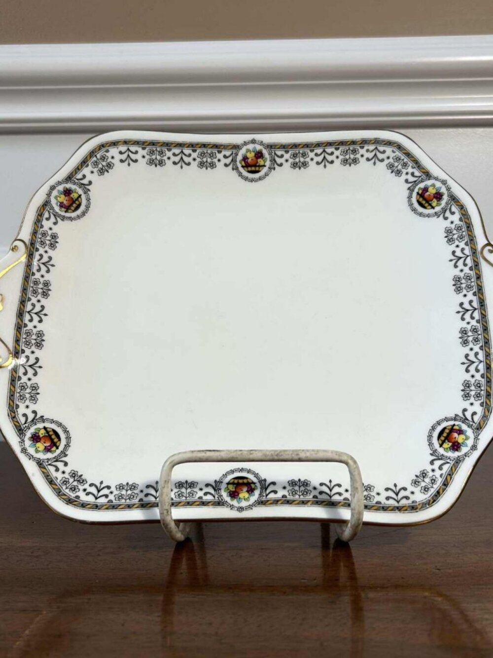 Cauldron China English bone china fruit platter - as is